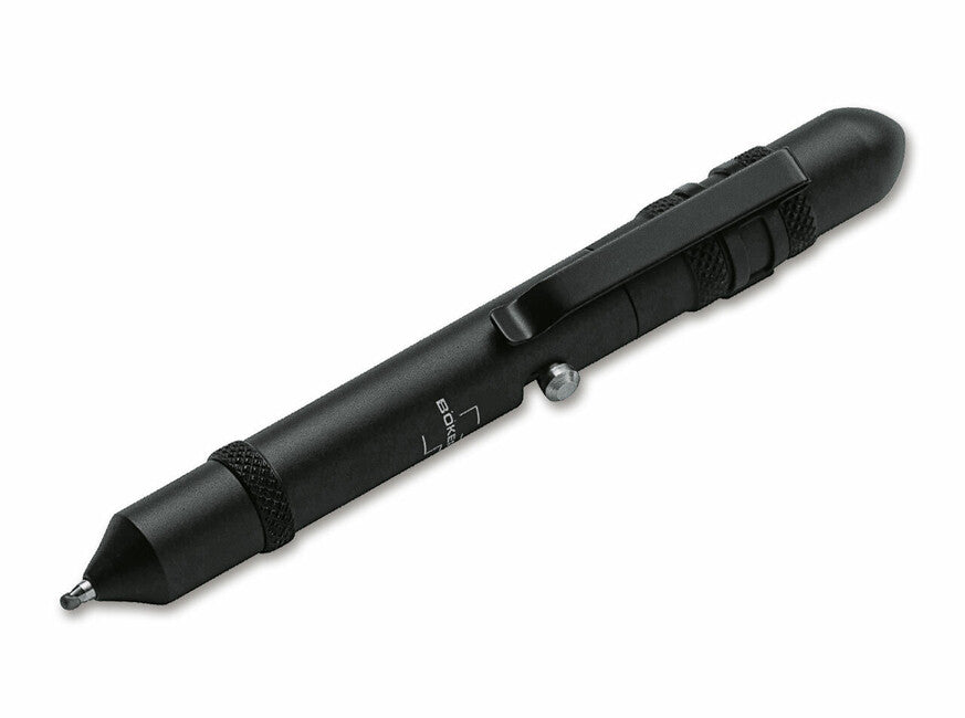BÖKER Tactical Pen Bit-Pen 11.2 cm, Black, Aluminum