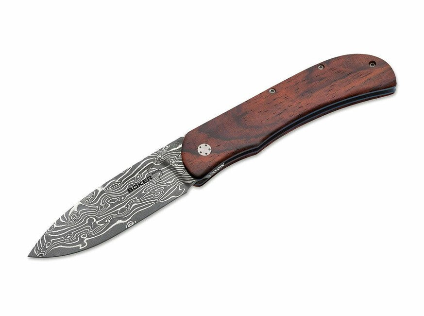 Boker Plus Exskelibur Pocket Knife, 9cm, Wood