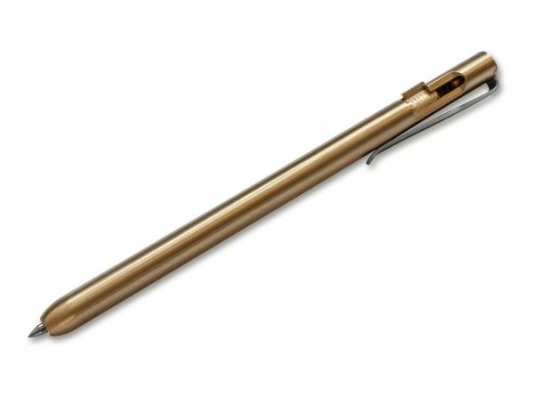 Böker Rocket Pen Tactical Pen, Brass, 13.2 cm