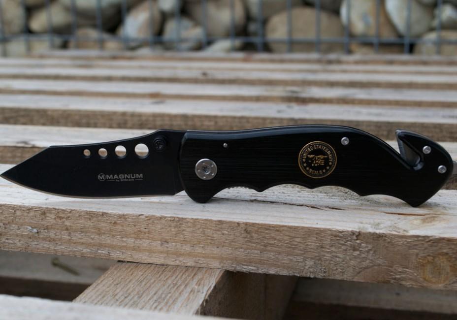 BÖKER Magnum USN SEALS Folding Knife, 20cm