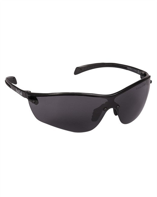 Bollé Silium+ Protective Goggles, Black, Smoke Lens