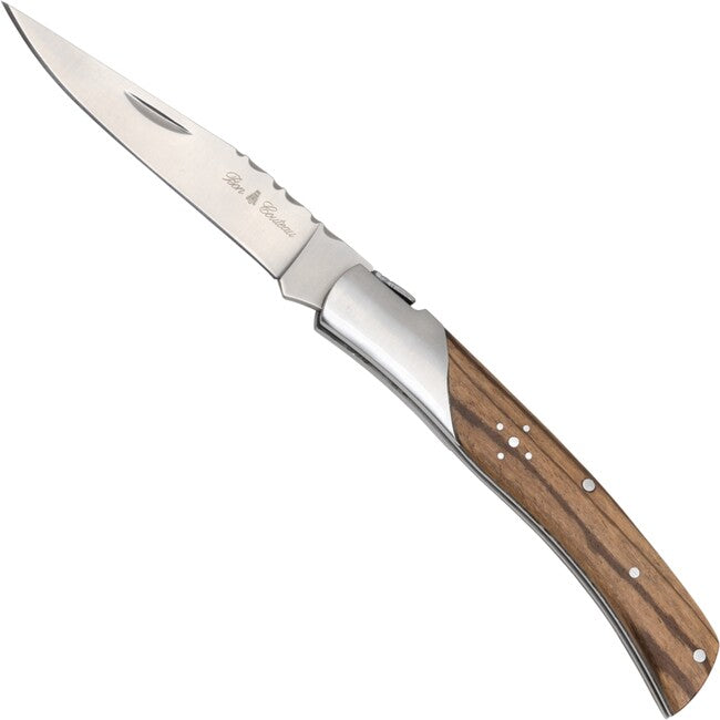 Bon Couteau Folding Knife Zebraholz 80669