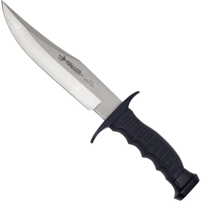 Haller Bowie Fixed Blade Knife with Grip