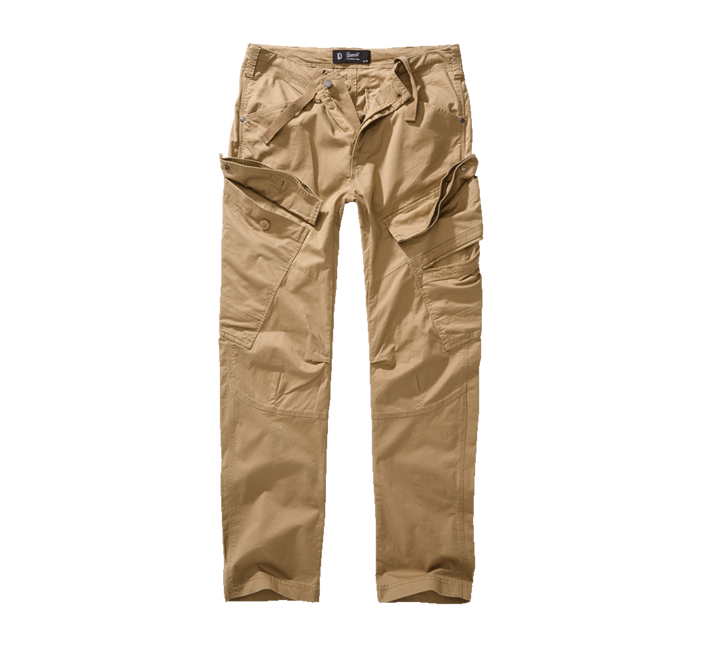 Brandit Adven Slim Fit Trousers, Camel