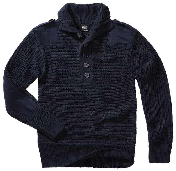 Brandit Alpine Pullover, Navy Blue