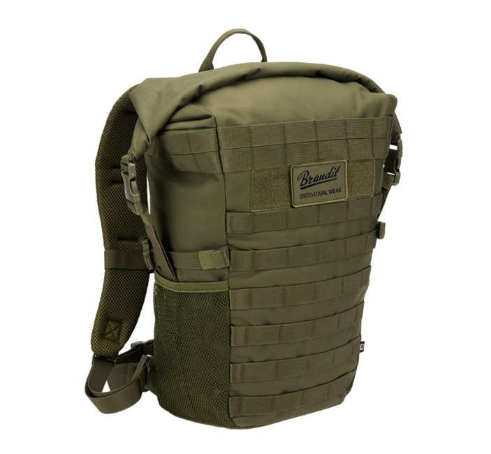 Brandit Cooper Rolltop Backpack 20L, Olive