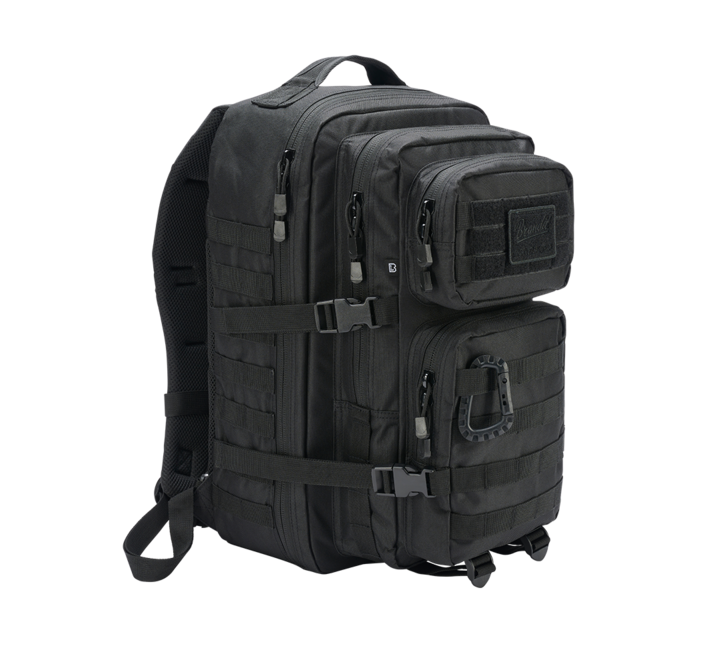 Brandit Assault Pack Large 40L Backpack, Black