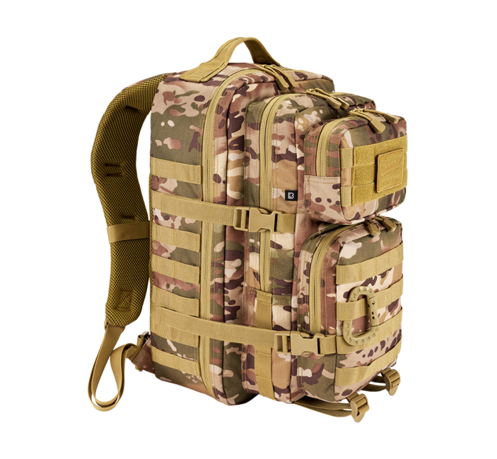 Brandit US Assault Pack Large Backpack 40L, tactical camo