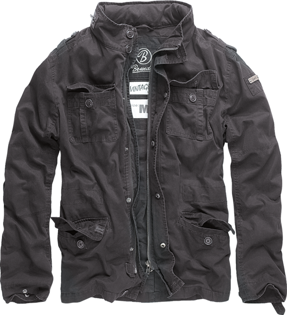 Brandit Britannia Transition Jacket, Black