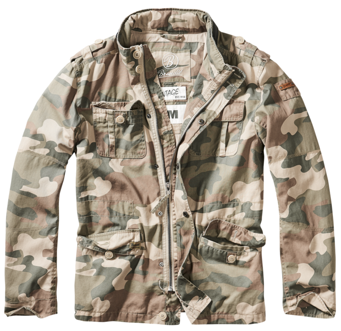 Brandit Britannia Transition Jacket Light Woodland