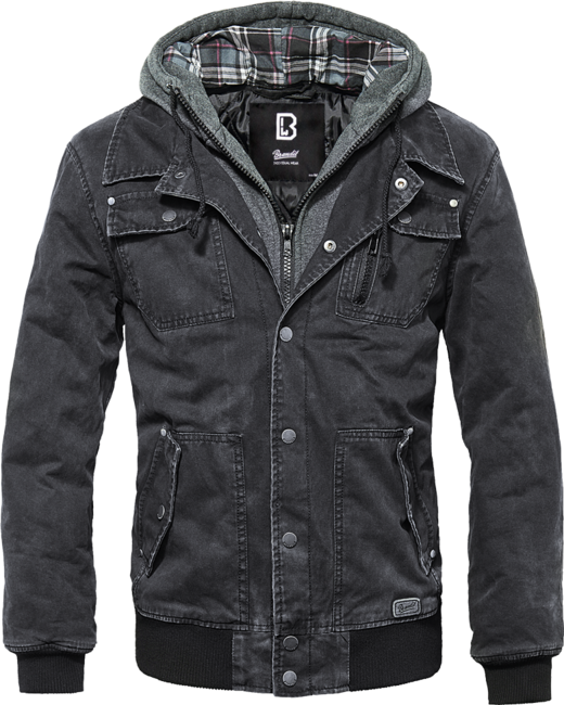 Brandit Dayton Jacket, Black