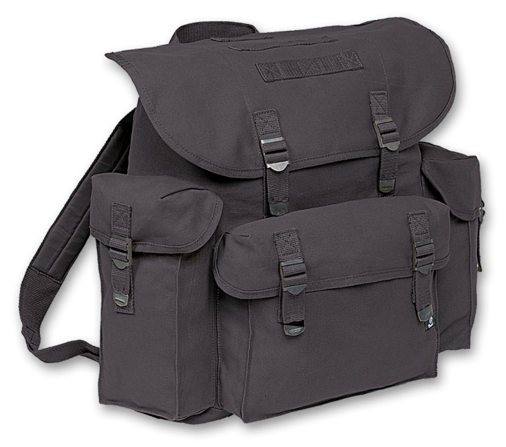 Brandit BW Backpack, Black, 40L