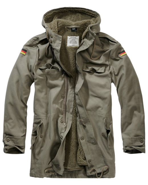Brandit BW Parka Flag, Olive