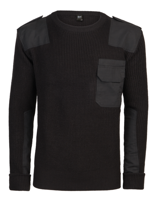 Brandit BW Sweater, Black