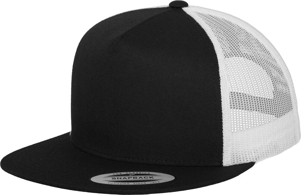 Brandit Classic Trucker 2-Tone Cap, Black-White