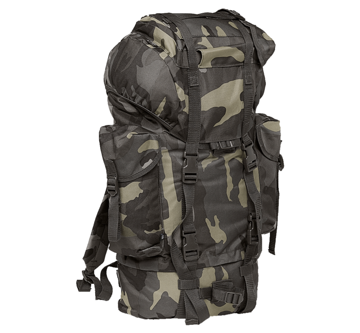 Brandit Combat Backpack 65L, Dark Camo