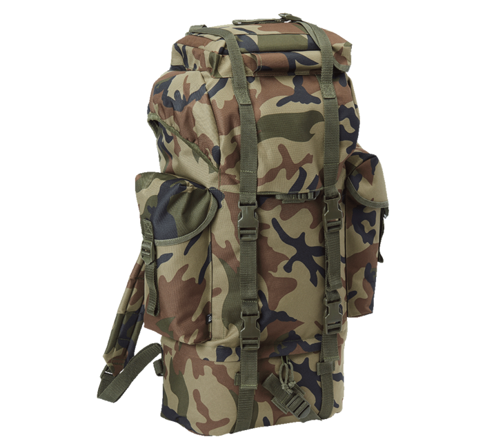Brandit Combat Backpack 65L, Woodland