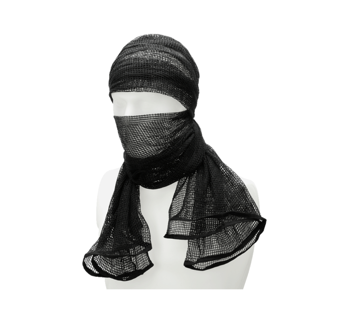 Brandit Commando Net Scarf, Black