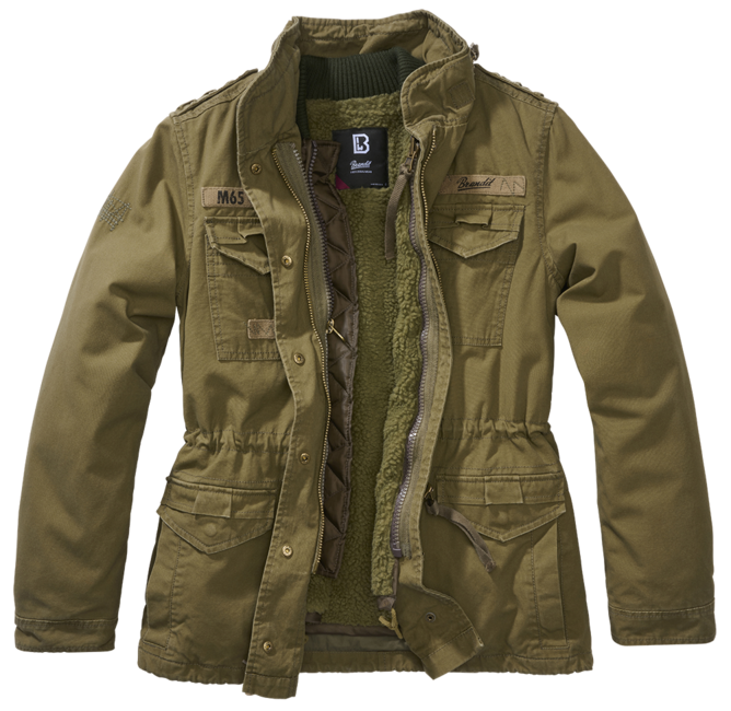 Brandit Women's M65 Giant Jacket, Olive