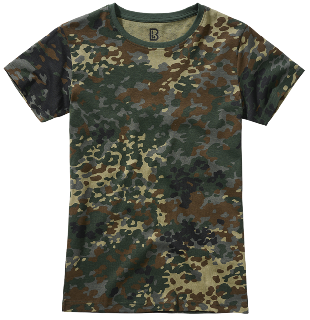 Brandit Women's T-Shirt, Flecktarn