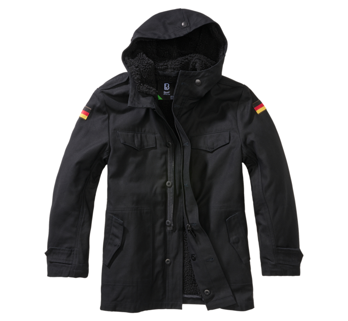 Brandit Kids BW Parka, Black