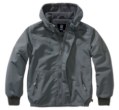 Brandit Frontzip Windbreaker kids' jacket, anthracite