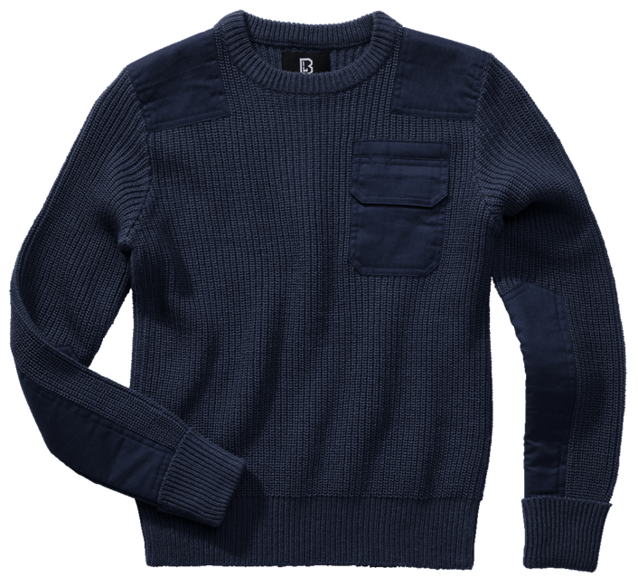 Brandit Kids BW Pullover, Navy Blue