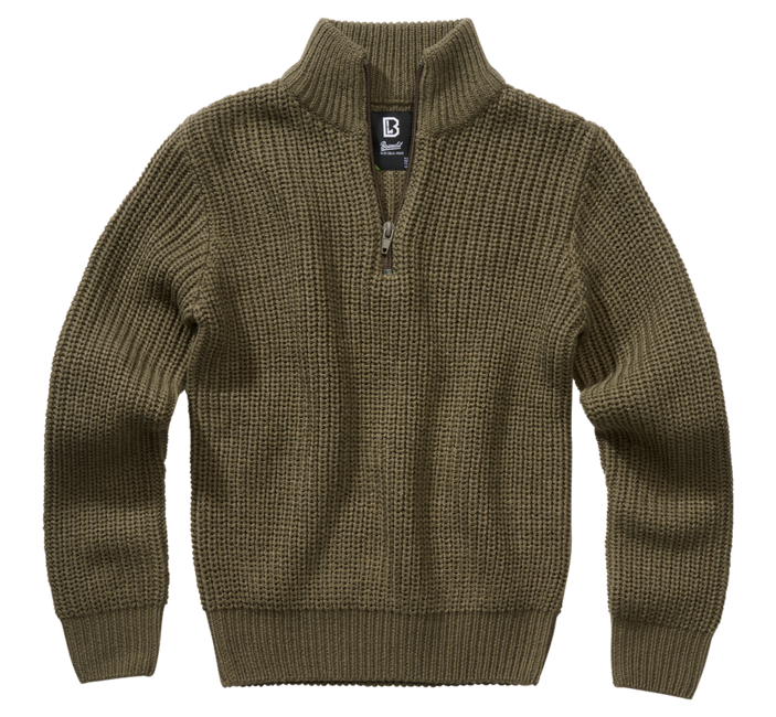 Brandit Marine Troyer Pullover, Olive