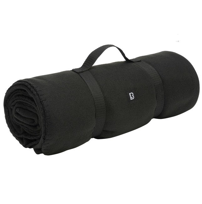 Brandit Fleece Blanket 135 x 175 cm, Black