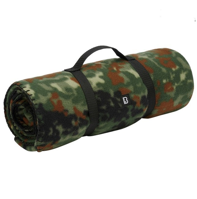 Brandit Fleece Blanket 135 x 175 cm, Flecktarn
