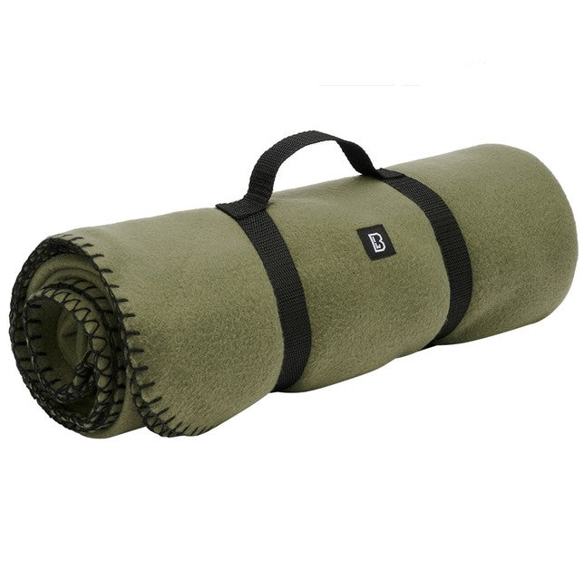 Brandit Fleece Blanket 135 x 175 cm, Olive