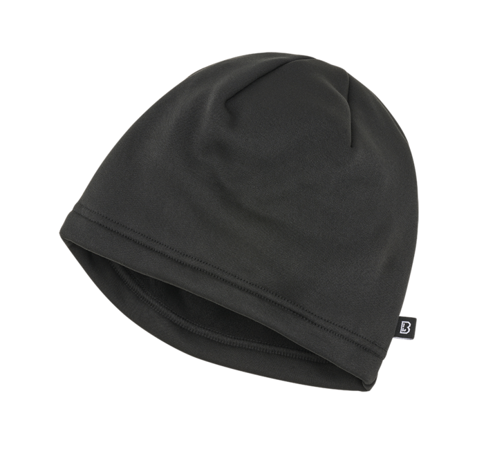 Brandit Ice Fleece Beanie, Black