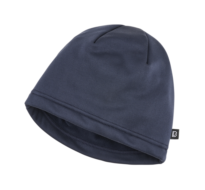 Brandit Ice Fleece Beanie, Navy Blue