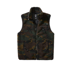 Brandit Αμάνικο Γιλέκο Teddyfleece, Woodland