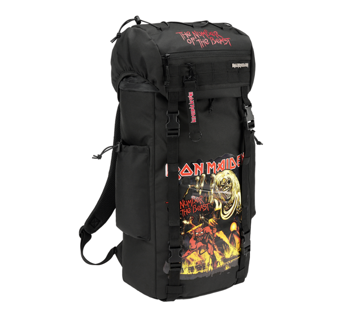 Brandit Iron Maiden Festival Backpack 40L, Black