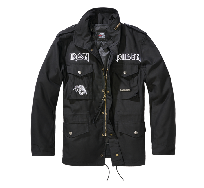Brandit Iron Maiden M65 Jacket, Black