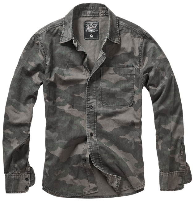 Brandit Josh Shirt, Dark Camo