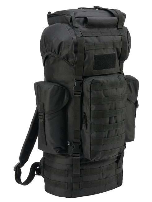Brandit Kampfrucksack Molle Tactical Backpack, Black, 65L
