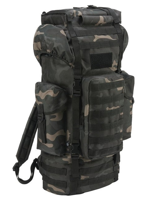 Brandit Kampfrucksack Molle Tactical Backpack, Darkcamo 65L