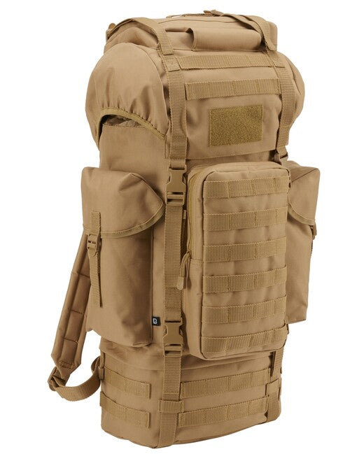 Brandit Kampfrucksack Molle Tactical Backpack, Khaki 65L