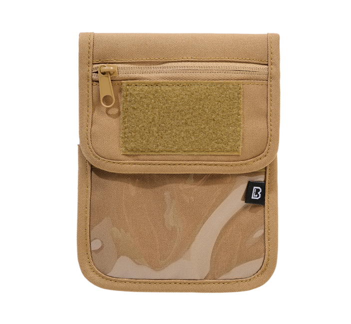 Brandit Neck Pouch, Camel