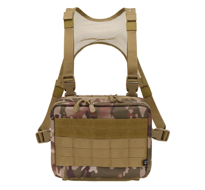 Brandit Cooper Pack Operator Neck Pouch, Tactical Camo