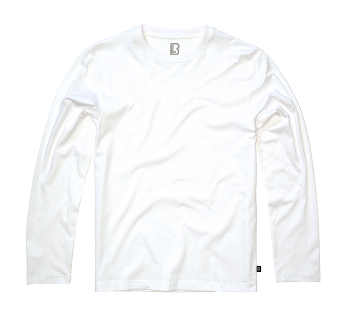 Brandit Premium Long Sleeve T-Shirt, White