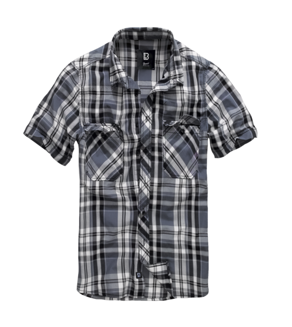 Brandit Roadstar Shirt, Black-Anthracite