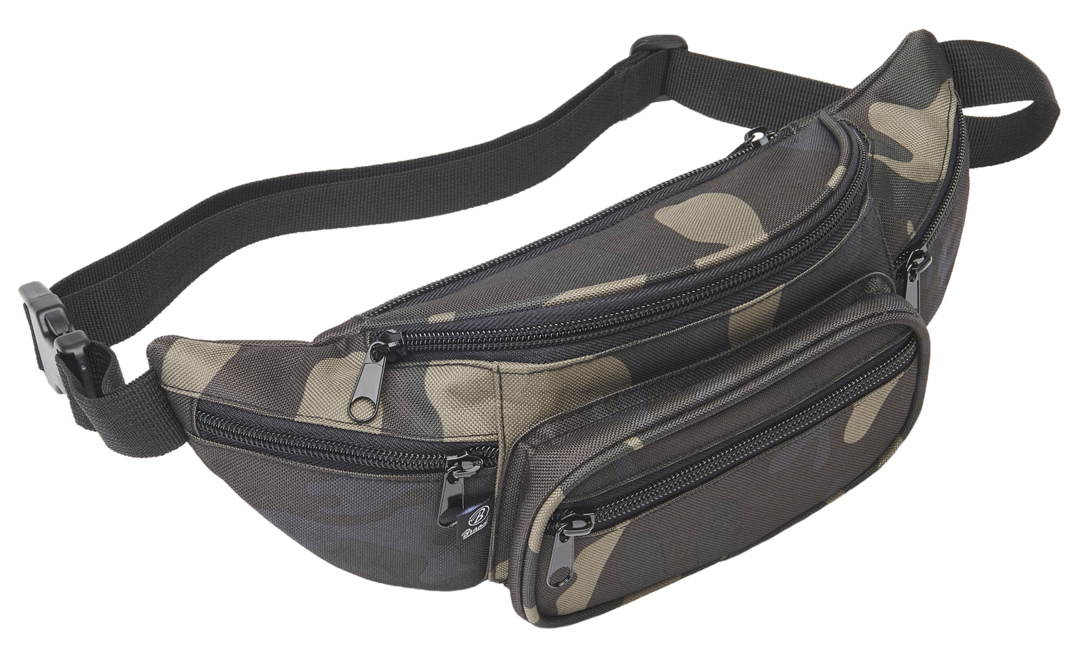 Brandit Waist Bag, Dark Camo