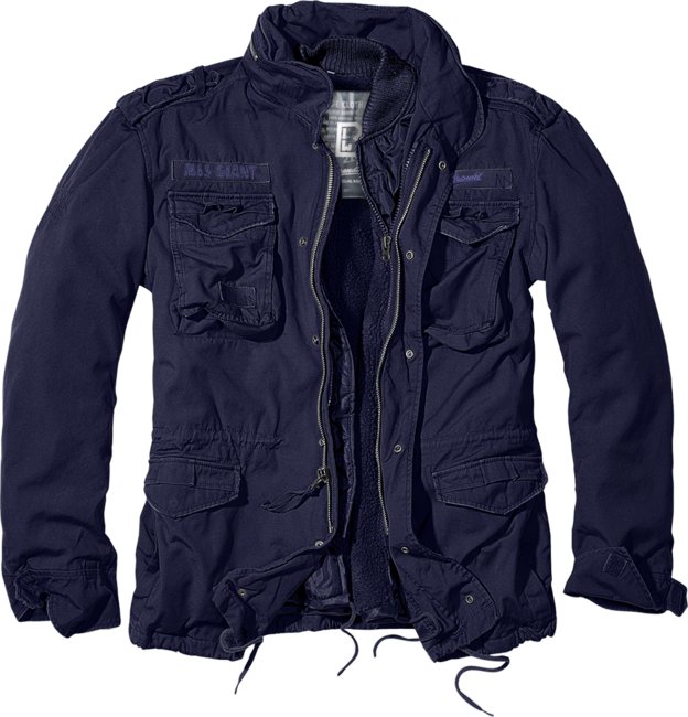 Brandit M65 Giant Winter Jacket, Navy Blue