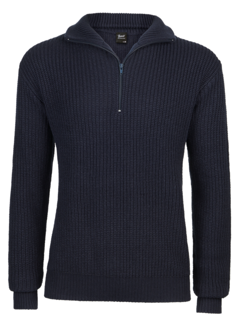 Brandit Marine Troyer Pullover, Navy Blue