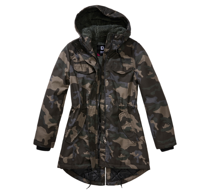 Brandit Marsh Lake Parka Women's Winter Jacket with Hood