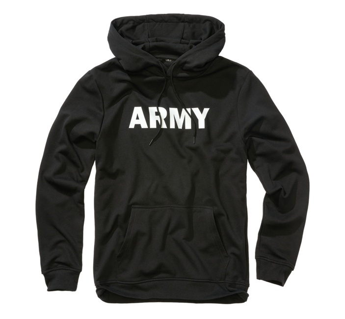 Brandit Army Hoodie, Black