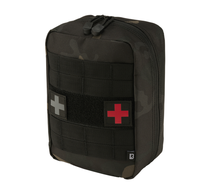 Brandit Molle First Aid L Pouch, Dark Camo
